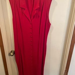 Red Women’s Dress  Zenobia